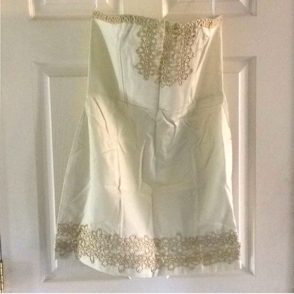 Mud Pie blakely strapless dress - Picture 1 of 6